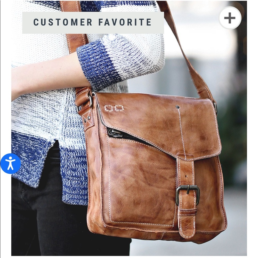 BED | STU Genuine Leather Venice Beach Crossbody